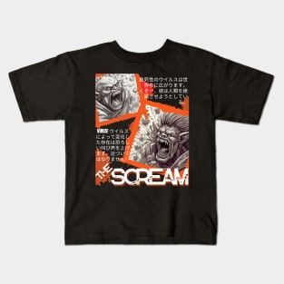 The Scream!, virus! Kids T-Shirt